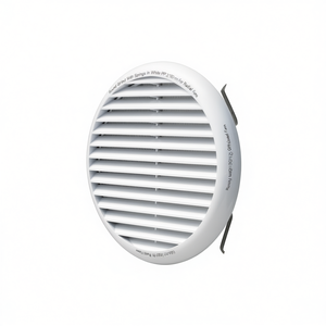 ตะแกรงกลมพร้อมสปริงสีขาว PP 160 มม. สำหรับพัดลมแบบเรเดียล - Product Image 2