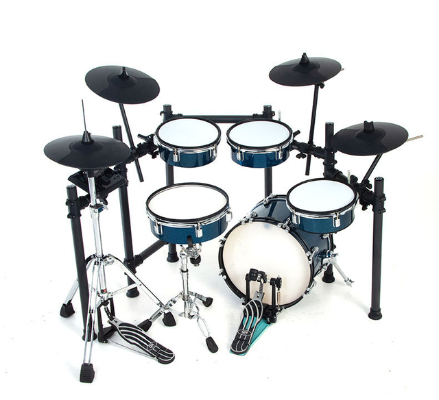 Professional Adult Electric Drum Set for Beginners Manufacturers' Five Drums Four Cymbals for Electronic Music Playing