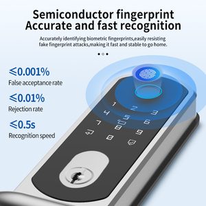 Đề nghị đa chức năng chứng nhận ttlock tuya App kiểm soát vân tay mật khẩu mở khóa nhà thông minh khóa - Product Image 3