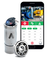 Vibrómetro Inalámbrico Triaxial Acoem VT-300, Sensor CAC1008000, Comprobador de Estado de Rodamientos, Garantía de 1 Año, Protección IP65, Síncrono