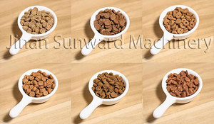 300 kg/h טמפרטורה נמוכה חיית מחמד כלב מזון דגים להאכיל ביסקוויט אנושי אדם קר לחץ להרכיב מכונת נירוסטה - Product Image 6