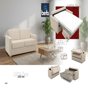 Modern Cotton Linen Fabric Hotel <b>Sofa</b> Set with <b>Sofa</b> <b>Bed</b> Design - Product Image 3
