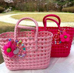 Bolso de Playa Tejido Calado, Bolso de Viaje de Gran Capacidad, Bolso Impermeable para Piscina - Product Image 4