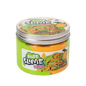 CHENXI 6 Colores DIY Plastilina Elástica Tipo Mantequilla, Juguetes de Slime a Granel para Fiestas, con Dijes de Frutas, Seguro para Aliviar el Estrés - Product Image 4