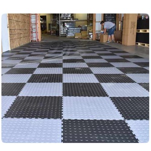 กระเบื้องปูพื้นโรงรถ PVC อเนกประสงค์ หนา 6 มม. สีเทา ดำ น้ำเงิน เขียว เหลือง แดง พื้นไวนิลสำหรับรถยนต์ - Product Image 5