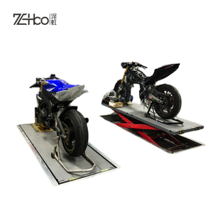 1000kg Hydraulische Pneumatische Motorfiets Heftafel Schaarlift voor het Heffen van Motorfietsen & Auto's, Max. Hoogte 1200mm, Hot Sale - Product Image 6