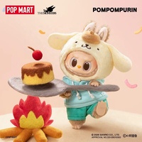 NOUVEAU Populaire 100% Original Labubu POPMART The MONSTERS SAN RIO CHARACTERS Series Peluches et Pendentifs en Vinyle Boîte Mystère