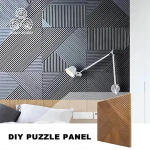 木木3D独特设计厨房装饰造型酒店套装室内天然木质墙板
