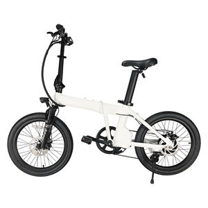 Bicicleta Eléctrica de 20 Pulgadas, Aleación de Aluminio, Batería de Litio de 350W, Motor sin Escobillas, Ligera, Plegable, Urbana, para Desplazamientos, con 7 Velocidades <span class=keywords><strong>Shimano</strong></span> - Product Image 5