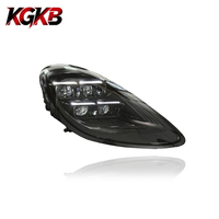 Ensemble de phares LED KGKB pour Porsche Cayman ou Boxster 981 2013-2015, mise à niveau style 2024, lentille de projecteur 6000K, Plug & Play