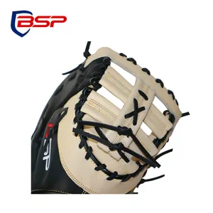 Esquerda jogar primeira base guantes de beisebol, couro kip a2000 luva de baseball personalizada
