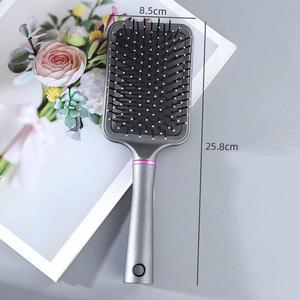 Peigne à cheveux portable personnalisé de 20 cm à dents larges avec <span class=keywords><strong>coussin</strong></span> d'air en PP, outil de coiffure efficace pour les soins capillaires - Product Image 3