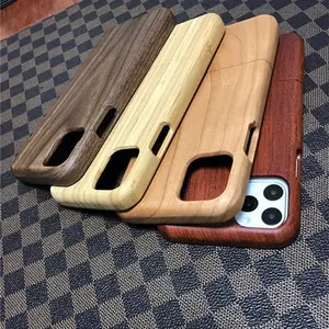 Nieuwe Custom Design Natural Real Wood Hard Pc Case Cover Voor Iphone X Xs Max Xr