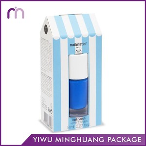 Tùy Chỉnh Bán Lẻ Hiển Thị Nail Varnish Trẻ Em Kháng Nhỏ Mini Trang Trí Sơn Móng Tay Giấy Bao Bì Hộp Với Dễ Thương Cửa Sổ - Product Image 5