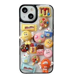 เคสโทรศัพท์ลายการ์ตูนช็อกโกแลตชิปสุดน่ารักสำหรับ iPhone 16 Pro Max, เคสลายลูกกวาดรุ่น 15, คุกกี้รุ่น 14 ดีไซน์โดดเด่นและมีสไตล์ - Product Image 4
