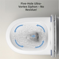 Nouveau design style américain WC monobloc en céramique pour salle de bain, fournisseurs de toilettes chinoises