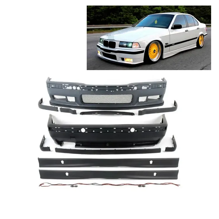 Alta Qualidade Auto Peças Acessório Adequado para Bmw E36 M3 Estilo Olhar Body Kit