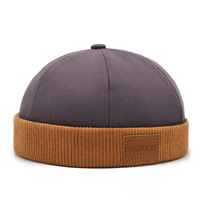 Venta al por mayor Primavera Otoño Nueva Llegada Moda Clásico Contraste Color Skullcap Hip Hop Sombrero para Mujeres Hombres