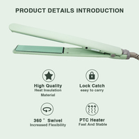 Catokan Rambut Titanium Berkualitas Tinggi PTC Pemanas Cepat Penata Rambut Otomatis Profesional Pelurus & Pengering Rambut