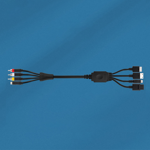 สายเคเบิล S-Video AV แบบ 4 in 1 สายพลาสติกยาว 1.8 เมตร สำหรับเครื่องเล่นเกม 64 และ GameCube อุปกรณ์เสริมสำหรับเกม - Product Image 5