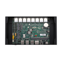 Mini PC Barebone Q30600GE-S20 X86, Celeron 3867U, I3 8130U, I5 8250U, 8 Puertos LAN, Firewall Pfsense