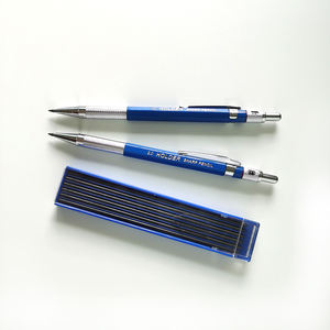 Lápiz Mecánico de Metal Completo, Portaminas Mecánico de <span class=keywords><strong>2</strong></span>.0 <span class=keywords><strong>mm</strong></span>, Lápiz de Embrague, Lápices Mecánicos para Artistas - Product Image 1