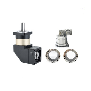 Transdyna OEM 90 độ góc bên phải hộp số hành tinh tốc độ giảm tốc 57 60 <span class=keywords><strong>80</strong></span> 86 110 130 Stepper servo giảm tốc tỷ lệ 3 200 rỗng - Product Image 3