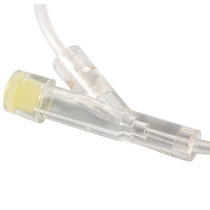 Y Port boyutları 19G 20G 21G 22G ile uzatma seti ile ve olmadan coring olmayan Huber iğne - Product Image 3