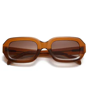 Occhiali da sole di moda nuovo 2024 nuovo venditore di occhiali da sole quadrati