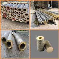 Tuyau en bronze d'aluminium C95400 résistant à la chaleur pour bagues et roulements, tuyau en bronze industriel, taille personnalisée disponible