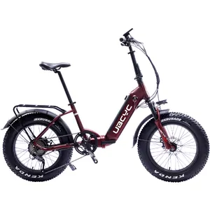 도매 눈 전기 자전거 하이 퀄리티 접기 ebike 강철 프레임 4.0 타이어 전기 지방/자전거