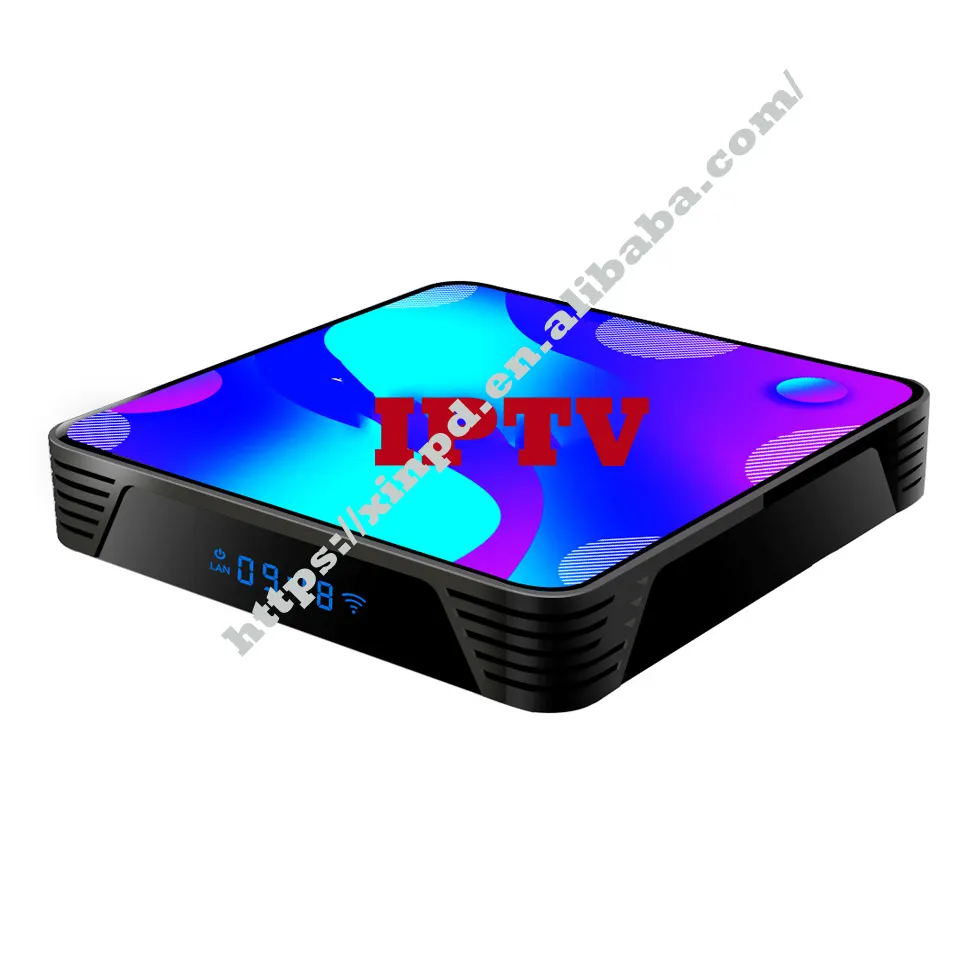 Meilleure IPTV Smart TV Box 1 Code pour 3 Connexion avec Mexique Haïti Brésil Chili Argentine Uruguay IP TV Panneau de contrôle Programme TV