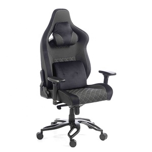 <span class=keywords><strong>Chaise</strong></span> de bureau de qualité supérieure, mobilier commercial, structure en acier, logo OEM, <span class=keywords><strong>chaise</strong></span> de jeu souple avec vérin à gaz classe 4, noire - Product Image 3