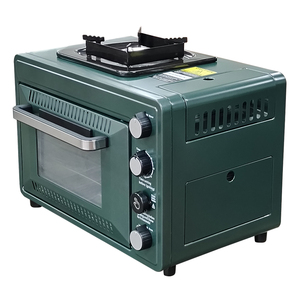 Four à <span class=keywords><strong>gaz</strong></span> portable multifonctionnel pour le <span class=keywords><strong>camping</strong></span>, 25L, petit four à <span class=keywords><strong>gaz</strong></span> d'extérieur avec cuisinière, ustensiles de cuisine pour le <span class=keywords><strong>camping</strong></span> - Product Image 2