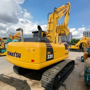 Excavatrice lourde PC220-8 d'occasion 100% originale, modèle 2022, moteur à faible consommation, boîte de vitesses, pompe, moteur, prix usine prêt à l'emploi - Product Image 4