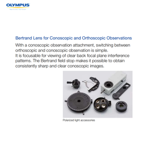 <strong>Olympus</strong> BX53P <strong>Trinocular</strong> Polarizing <strong>Microscope</strong> BF POL DIC Observation Features LED Illumination IP54 Rated 1920x1080 Resolution - Product Image 5