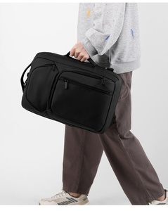 Sac à dos en jean pour homme Baiweishi personnalisé, nouveau modèle, couleur unie, fermeture éclair, port <span class=keywords><strong>de</strong></span> chargement USB, sacoche d'ordinateur portable professionnelle 20-35L - Product Image 6