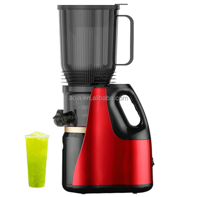 AOJA Professional Slow Juicer Easy to Clean High Juice Yield Cold Press Juicer for Fruits & Vegetables Orange Strawberry Juice