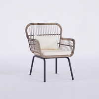 Chaises en rotin plastique pour jardin, canapé, fauteuil en cannage, chaises pour restaurant - Vente en gros