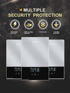 Chauffe-eau électrique portable mural 220V, baignoire à bouton tactile, salle de bain, douche, pour usage domestique et extérieur, pour les hôtels. - Product Image 3