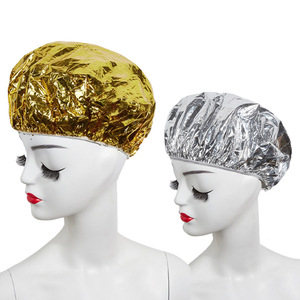 Gorro de aluminio para peinado, 15 micras, dorado y plateado, para tratamiento capilar, para uso en salón y en casa - Product Image 1