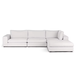 Canapé modulaire personnalisé en tissu uni pour salon, idéal pour la maison - Product Image 1