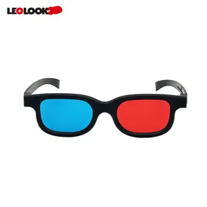 Fabriek Groothandel Passieve Plastic Rood Blauw Anaglyph 3d Bril Voor Amblyopie Training