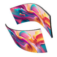 Prix de gros P2 P1.8 P1.5 2.5 Module d'affichage LED flexible avec forme cylindrique pliable 320 * 160mm GOB