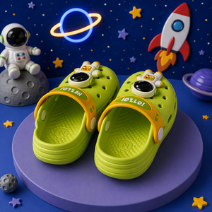 Pantoufles de sport pour femmes, été, antidérapantes, semelle EVA, bout rond, dessus en PVC, taille 155-175MM - Product Image 2