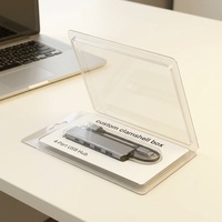 Emballage en blister transparent de qualité alimentaire écologique personnalisé, coque en PET transparente pour souris, électronique grand public