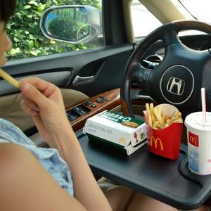 Pliant universel Ordinateur Portable Bureau Support De Voiture Portable <span class=keywords><strong>Volant</strong></span> Multi Tablettes - Product Image 5