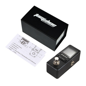 AROMA AT-07 Procesadores de efectos 3 en 1 Sintonizador de <span class=keywords><strong>guitarra</strong></span> Metrónomo/Sintonizador/Generador de tonos <span class=keywords><strong>Pedal</strong></span> de efectos de tono Pantalla cromática - Product Image 6