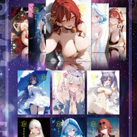 Vente en gros Cloud at Night 48 boîtes/carton Cartes PVC Anime Waifu nues Rares Collection Hobby ACG Filles Booster Box Cadeaux