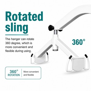 Déambulateur d'entraînement à la marche pour la rééducation de la mobilité, dispositif de maintien debout supportant 230 kg avec main courante rotative à 360° - Product Image 4